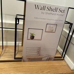 Wall shelf set